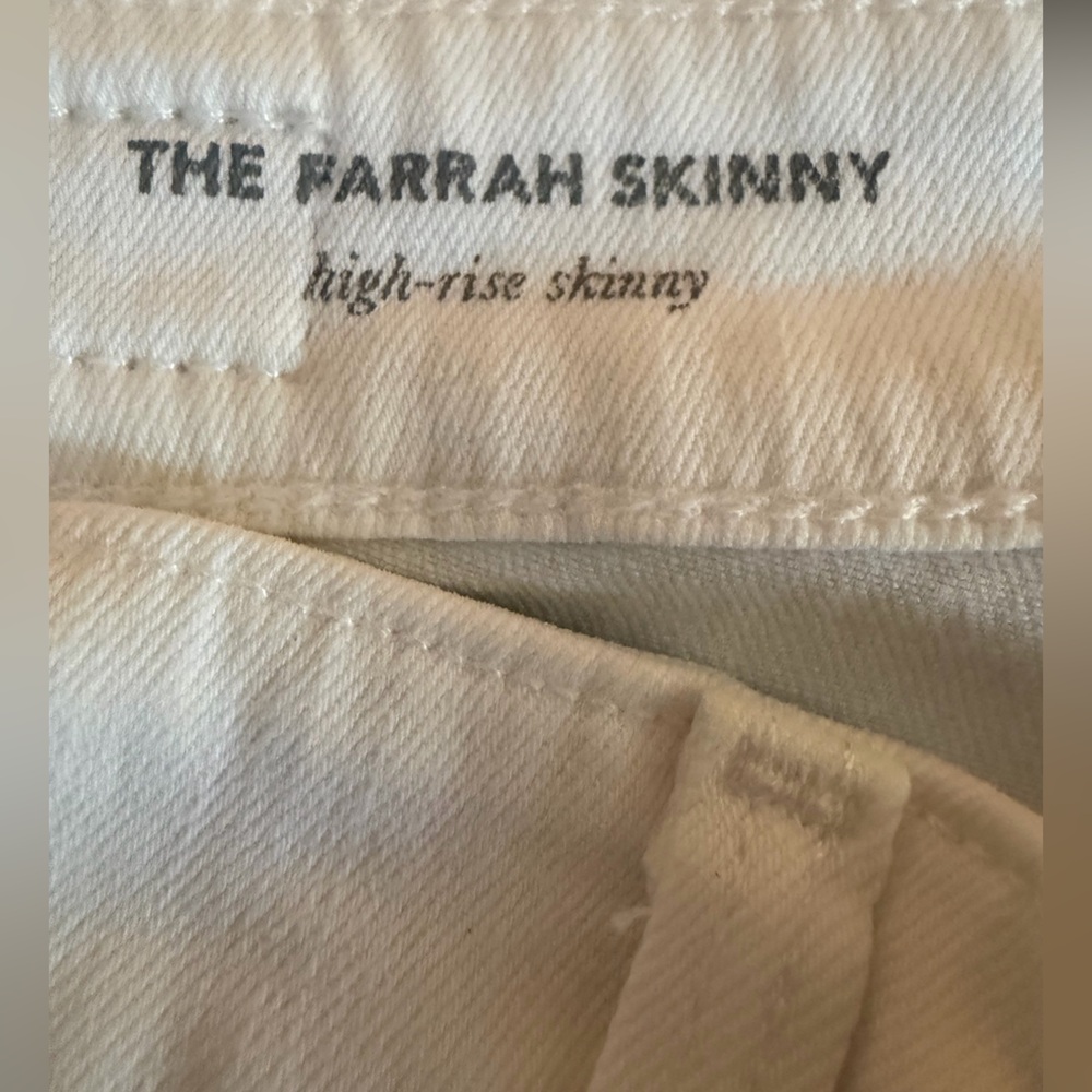 AG Adriano Goldschmied The Farrah Skinny Jeans Size 25R - Picture 4 of 10